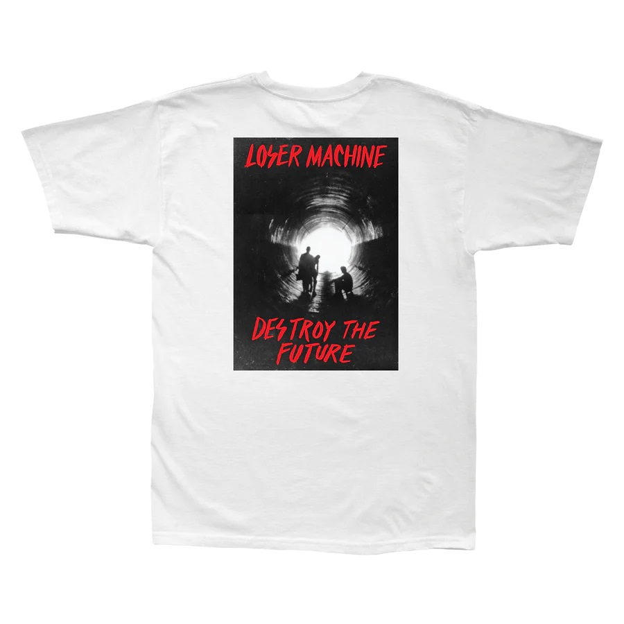 Loser Machine MT Baldy Stock T-Shirt - White