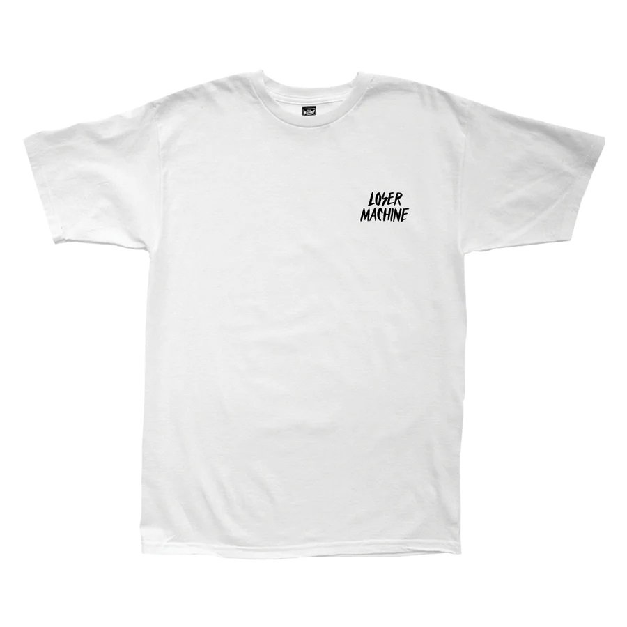 Loser Machine MT Baldy Stock T-Shirt - White