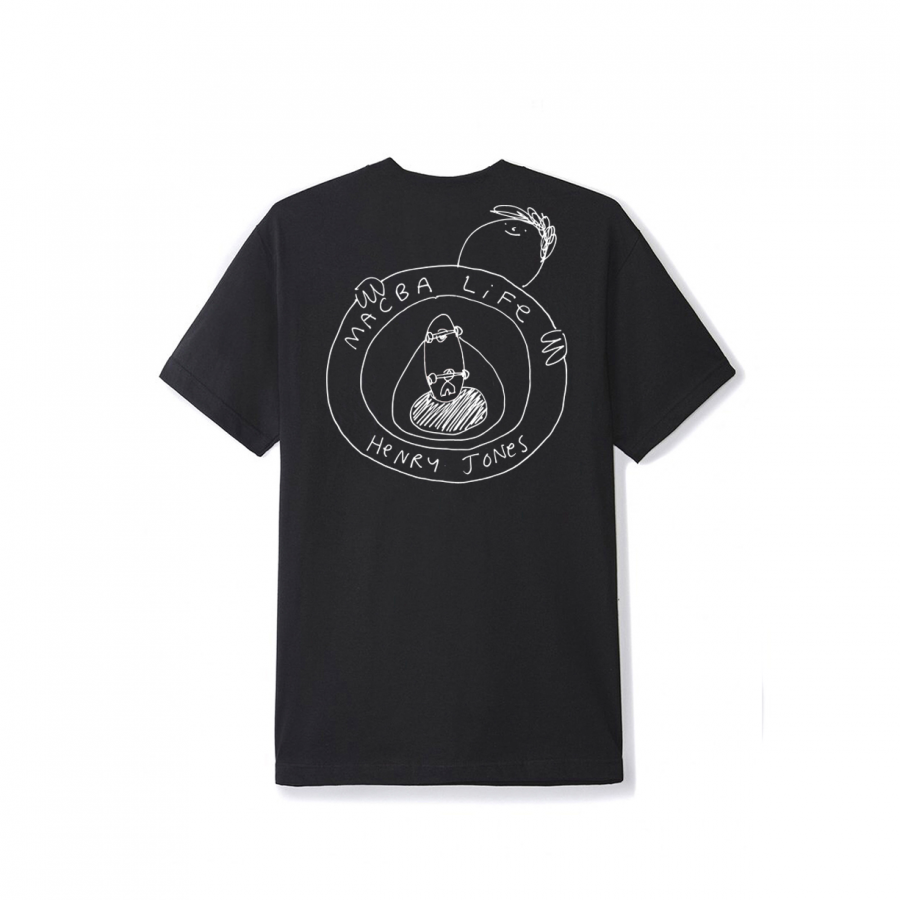 Macba Life x Henry Jones MBL Logo Tee - Black