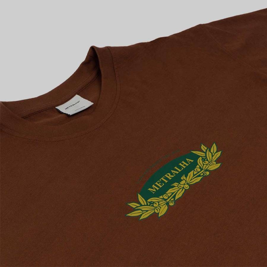Metralha Fortuna T-shirt - Terracotta Brown