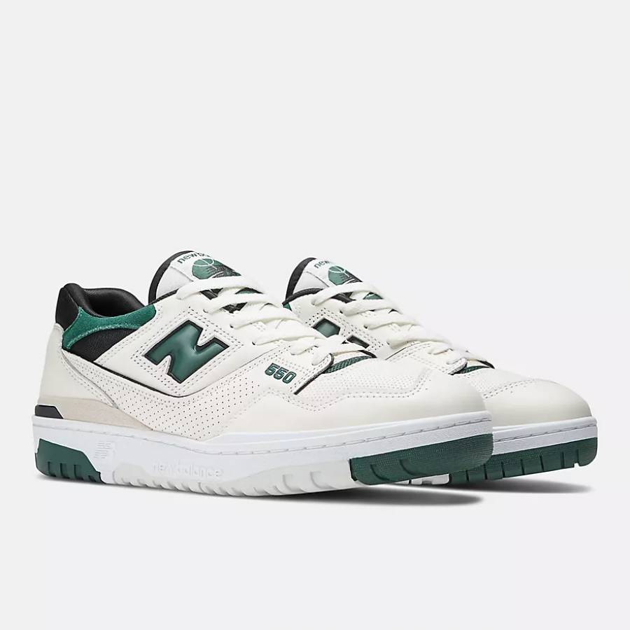 New Balance 550 - Beige / Nightwatch Green / Black