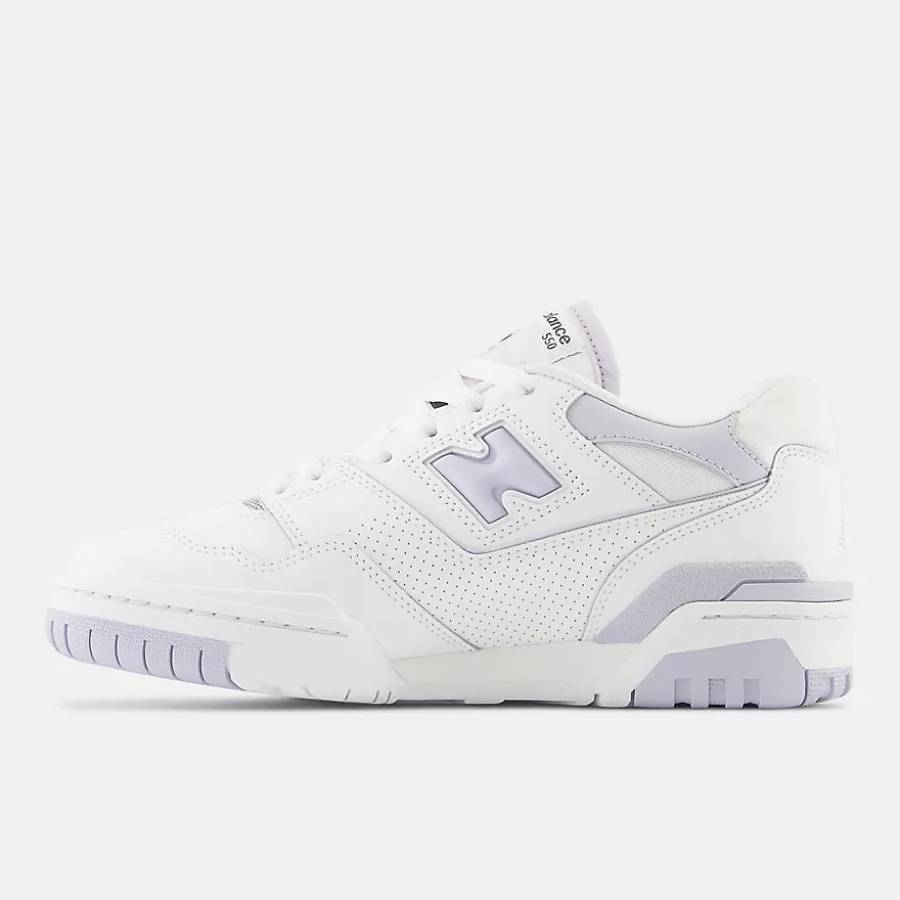 New Balance 550 - White / Grey Violet