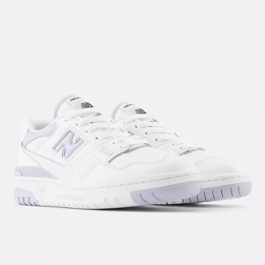 New Balance 550 - White / Grey Violet