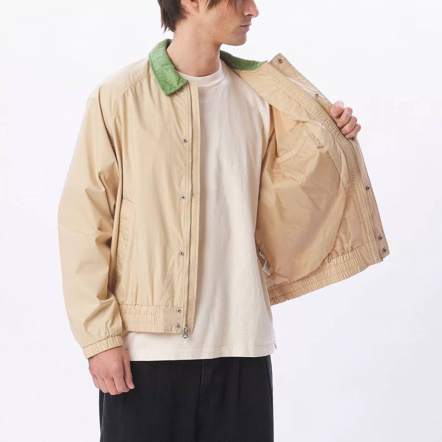 Obey Bryson Jacket - Irish Cream Multi
