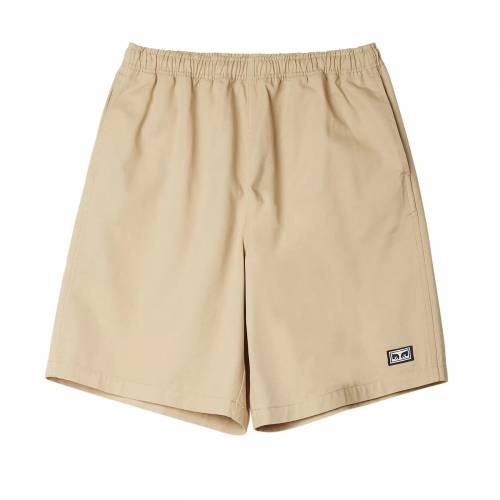 Obey Easy Relaxed Twill Shorts - Irish Cream