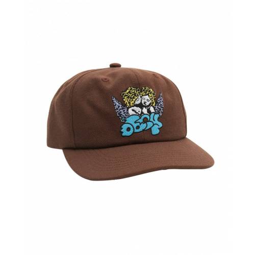 Obey Angel VI Panel Snapback - Sepia
