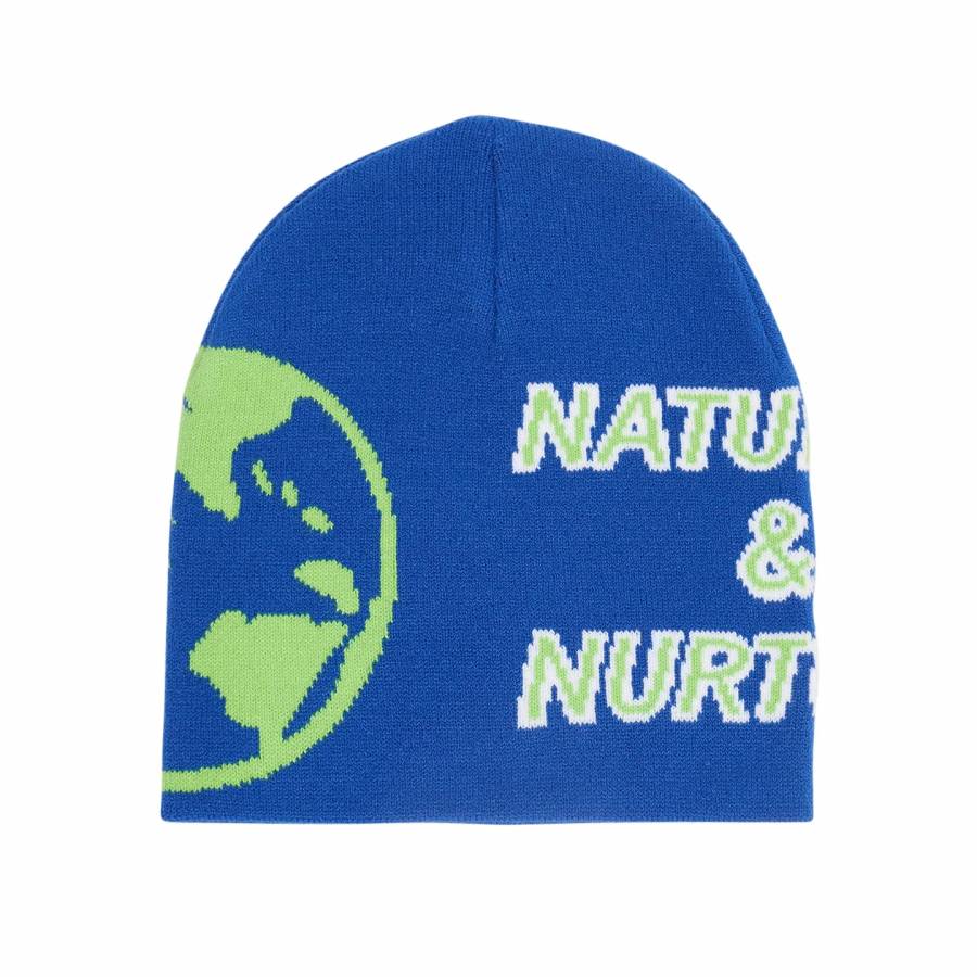 Obey Nature and Nuture Beanie - Surf Blue