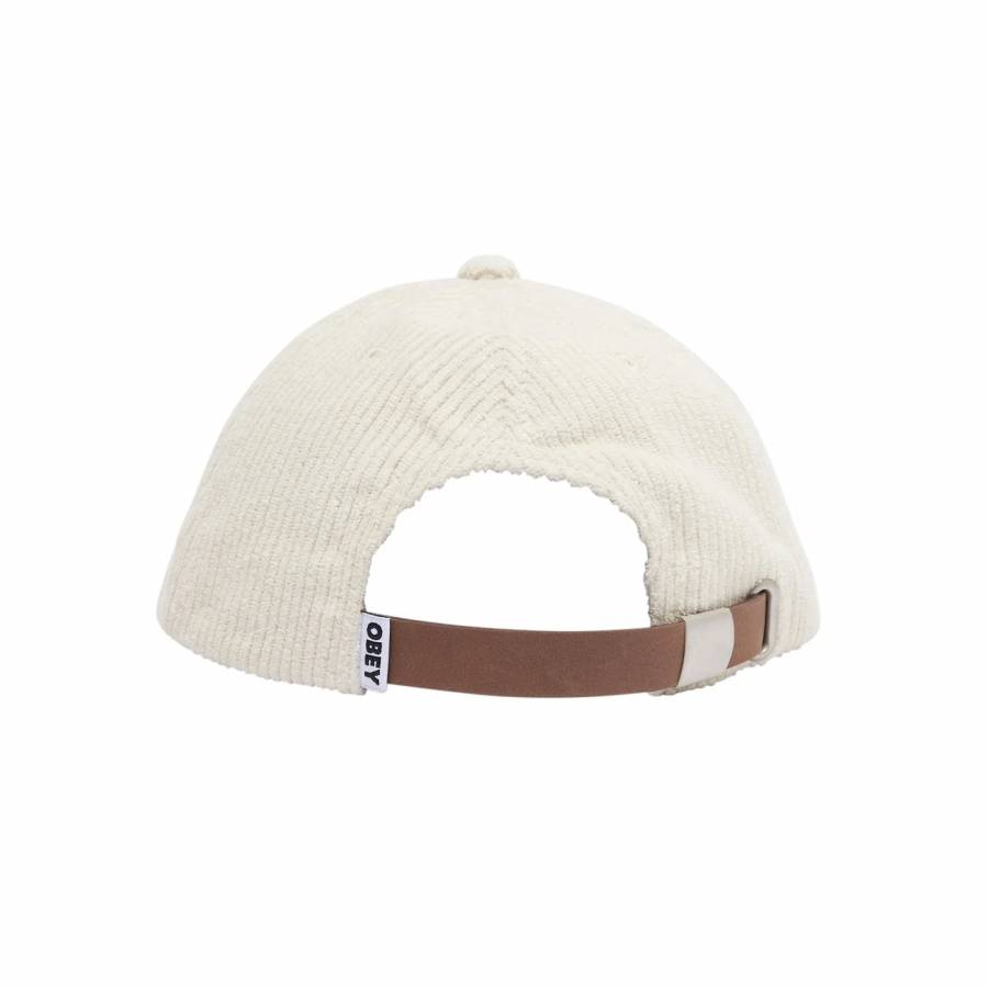 Obey Flower 6 Panel Strapback - Unbleached