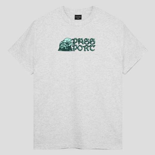Pass Port Gargoyle T-Shirt - Ash