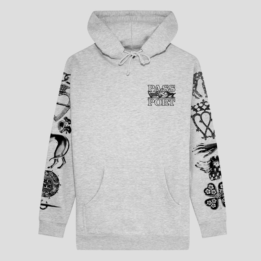 Pass Port Trinkets Hoodie - Ash