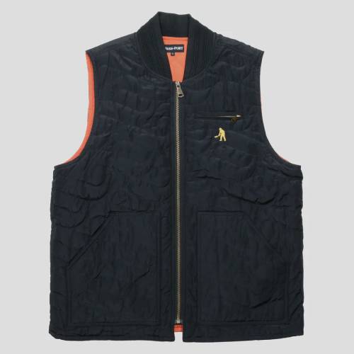 Pass Port Tilde Puff Packers Vest - Black