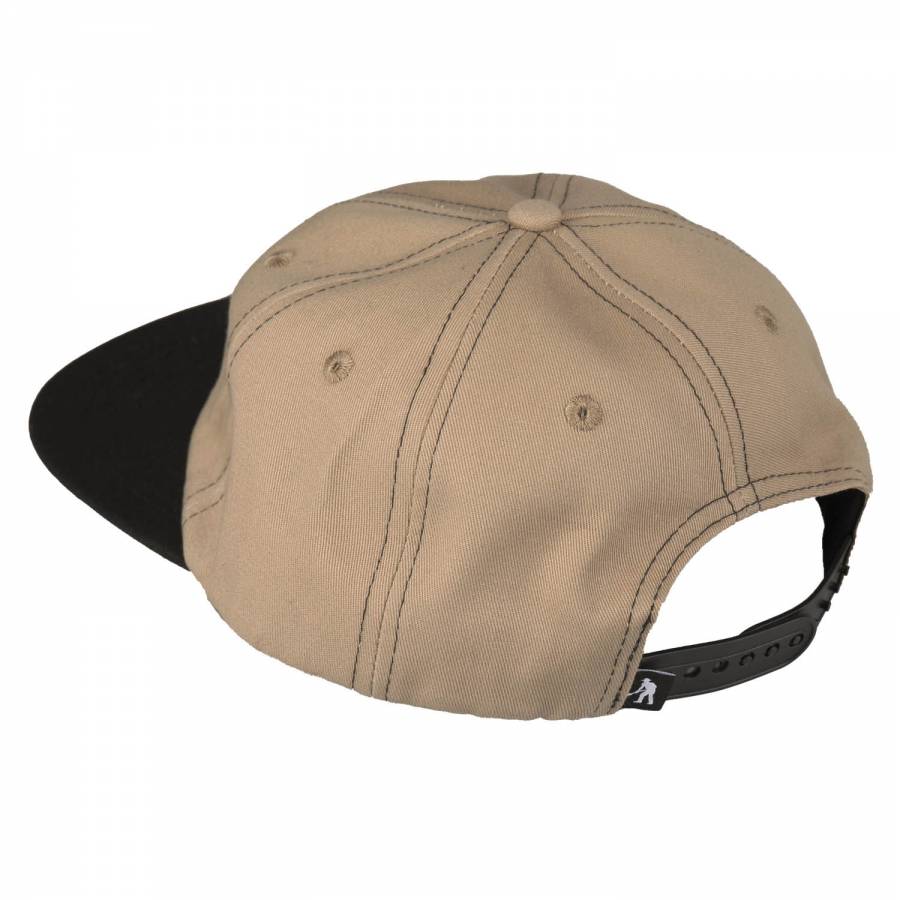 Pass Port Corkscrew 5 Panel Cap - Sand / Black