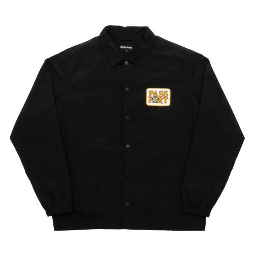 Pass Port Rosa RPET Court Jacket - Black