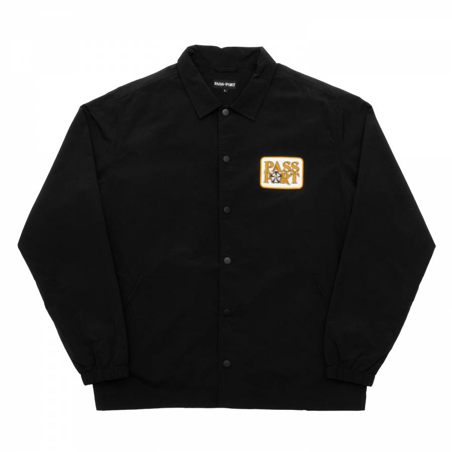 Pass Port Rosa RPET Court Jacket - Black