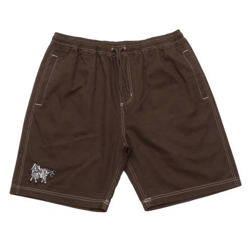 Pass Port Crying Cow Casual Short - Chocolate