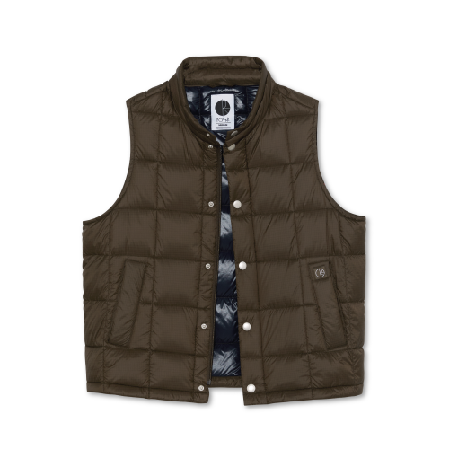 Polar Lightweight Puffer Vest - Brown