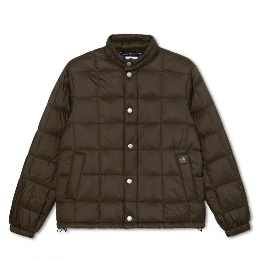 Polar Lightweight Puffer Jacket - Brown