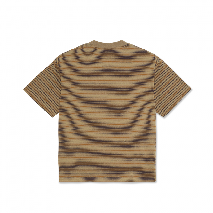 Polar Stripe Surf T-Shirt - Camel