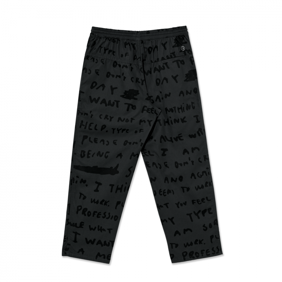 Polar Sad Notes Surf Pants - Graphite