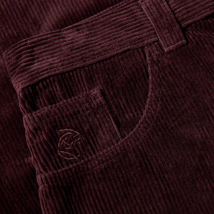 Polar Big Boy Cord Pants - Bordeaux