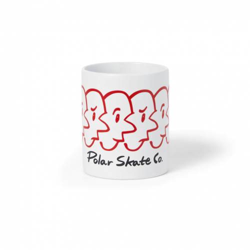 Polar Faces Mug - White