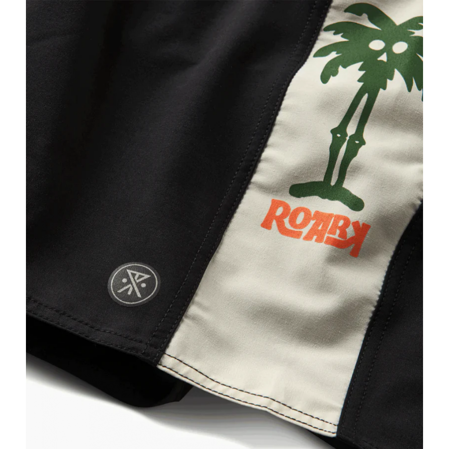 Roark Passage Panel Tamaroa 17" Boardshort - Black