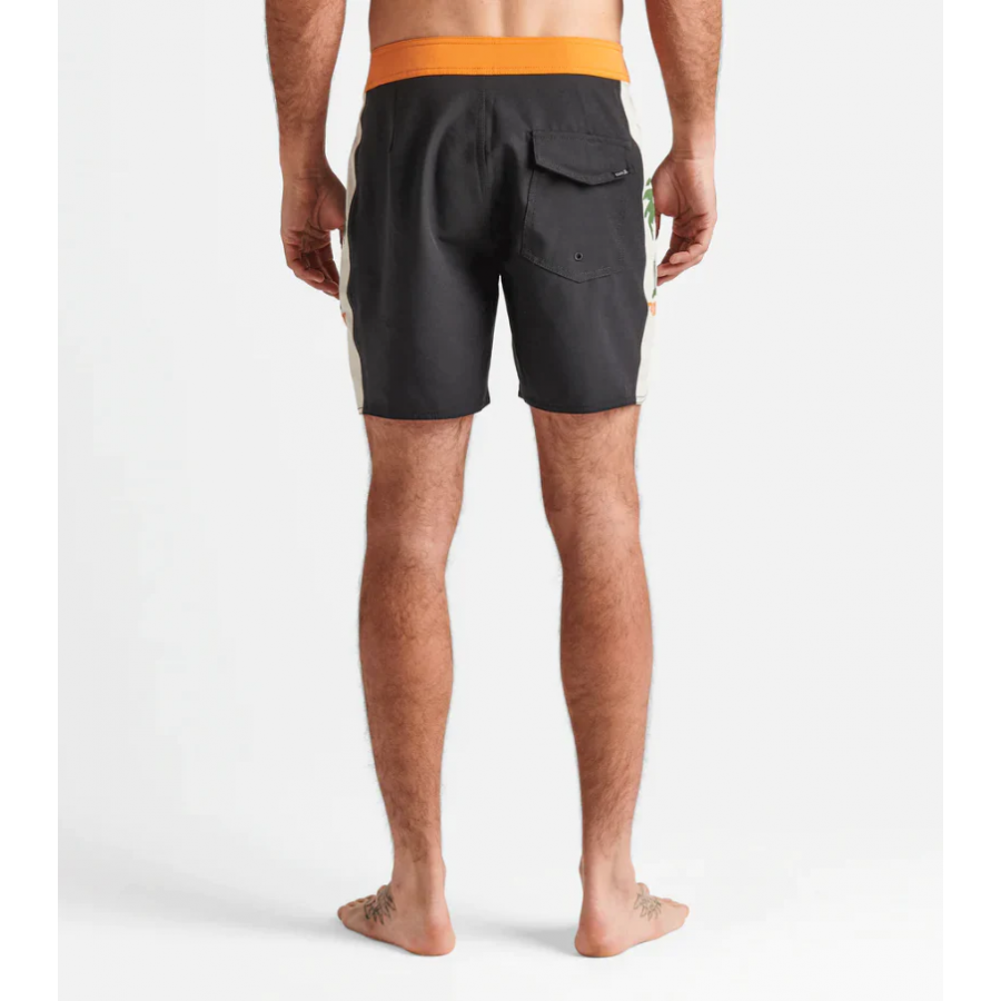 Roark Passage Panel Tamaroa 17" Boardshort - Black