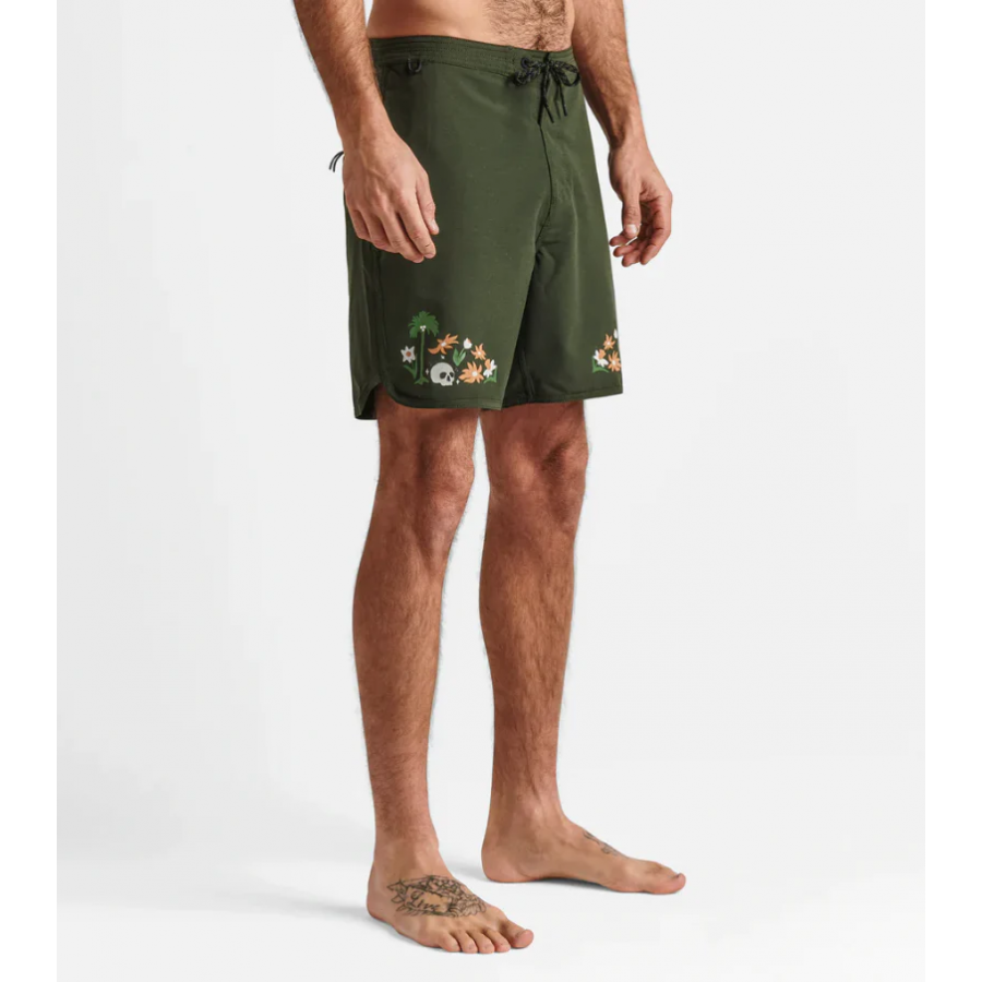 Roark Chiller Atoll 17" Boardshort - Dark Military