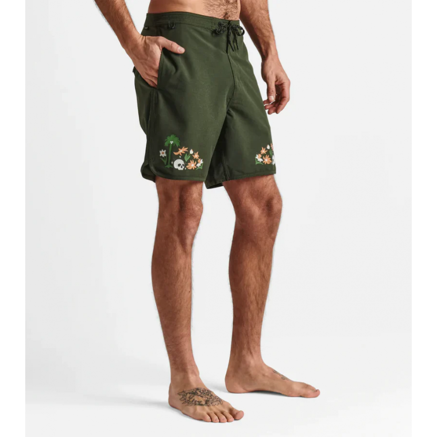 Roark Chiller Atoll 17" Boardshort - Dark Military