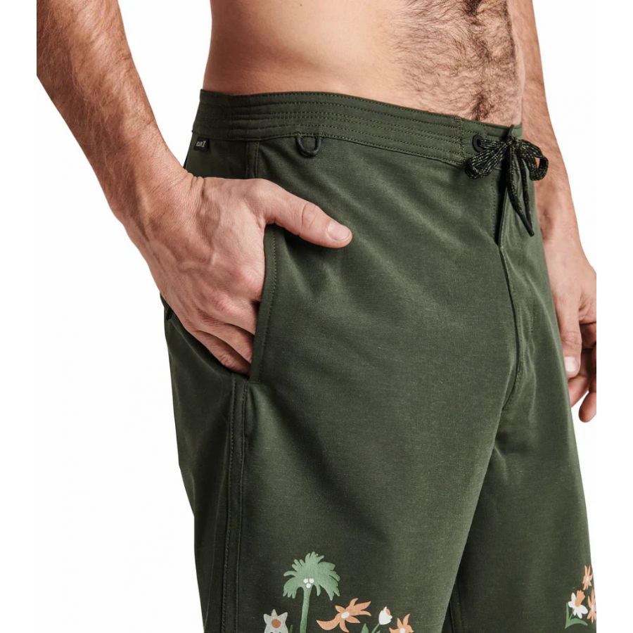 Roark Chiller Atoll 17" Boardshort - Dark Military