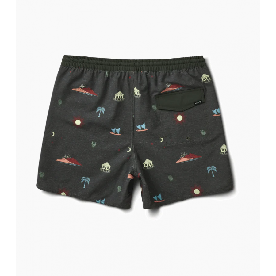 Roark Shorey Te Fenua 16" Boardshort - Dark Military