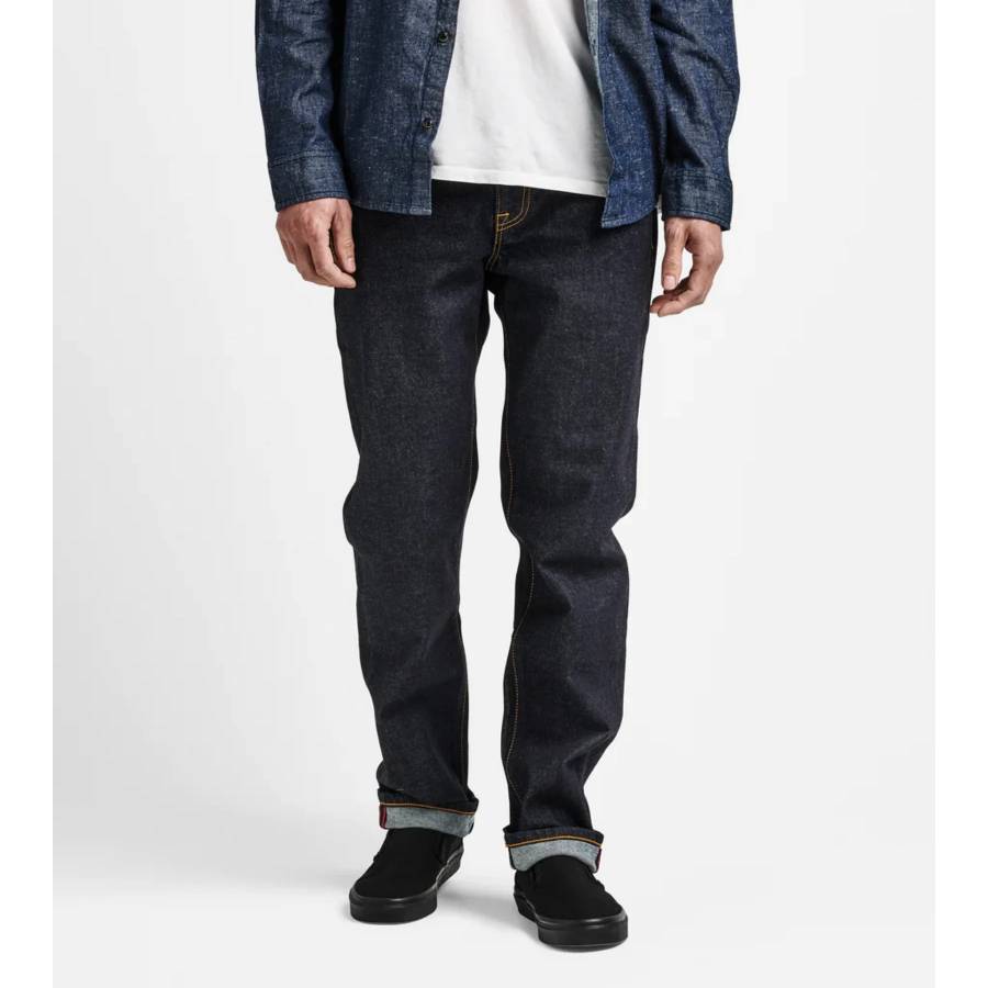 Roark HWY 128 Straight Fit Kaihara Denim - Raw