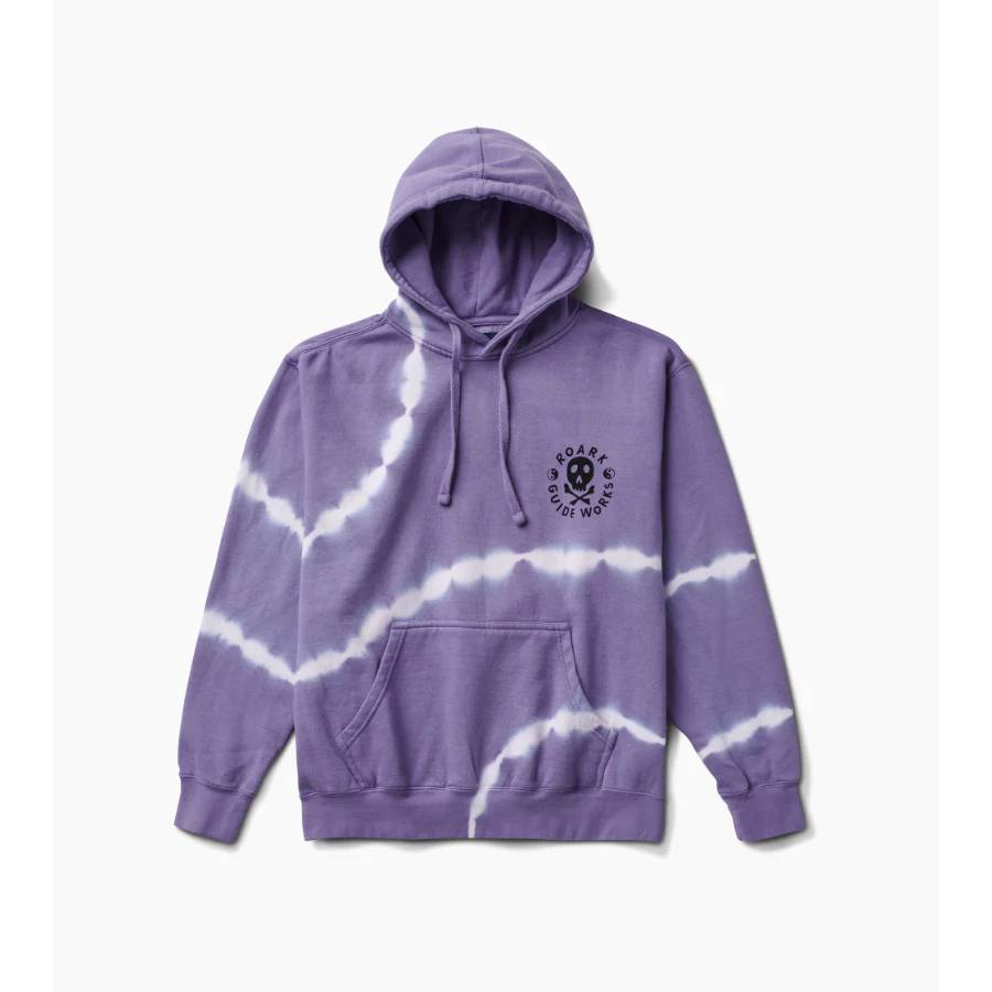 Roark Guideworks Hoodie - Purple Haze Shibori