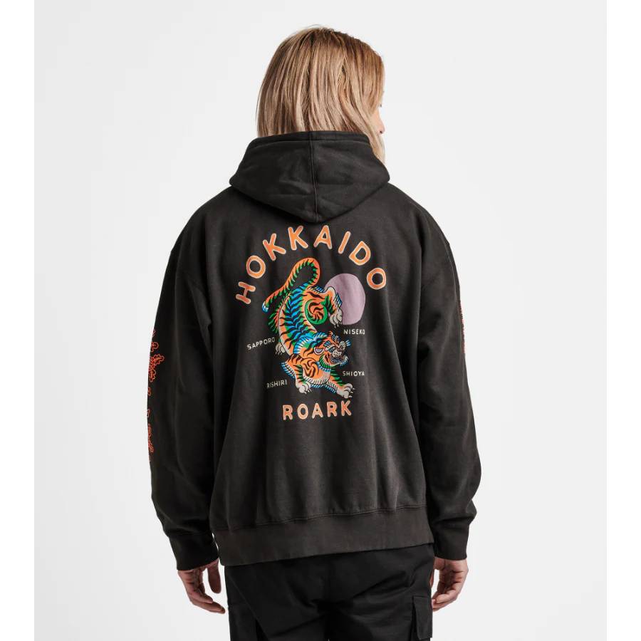 Roark Hokkaido Tiger Hoodie - Black
