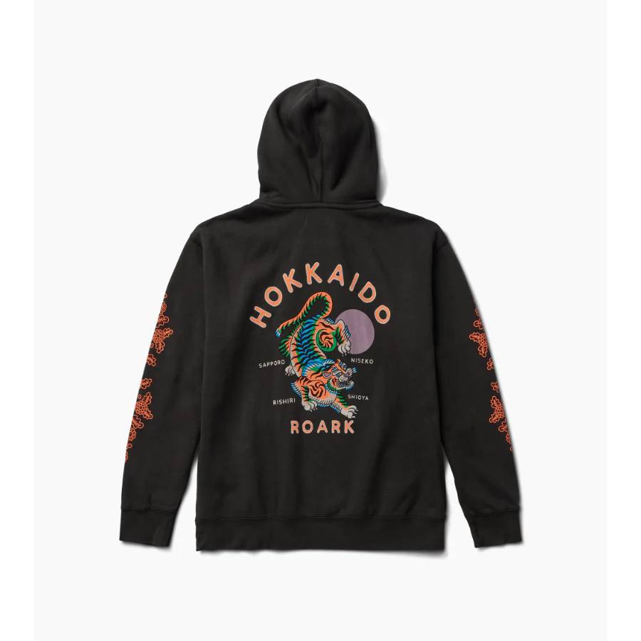 Roark Hokkaido Tiger Hoodie - Black