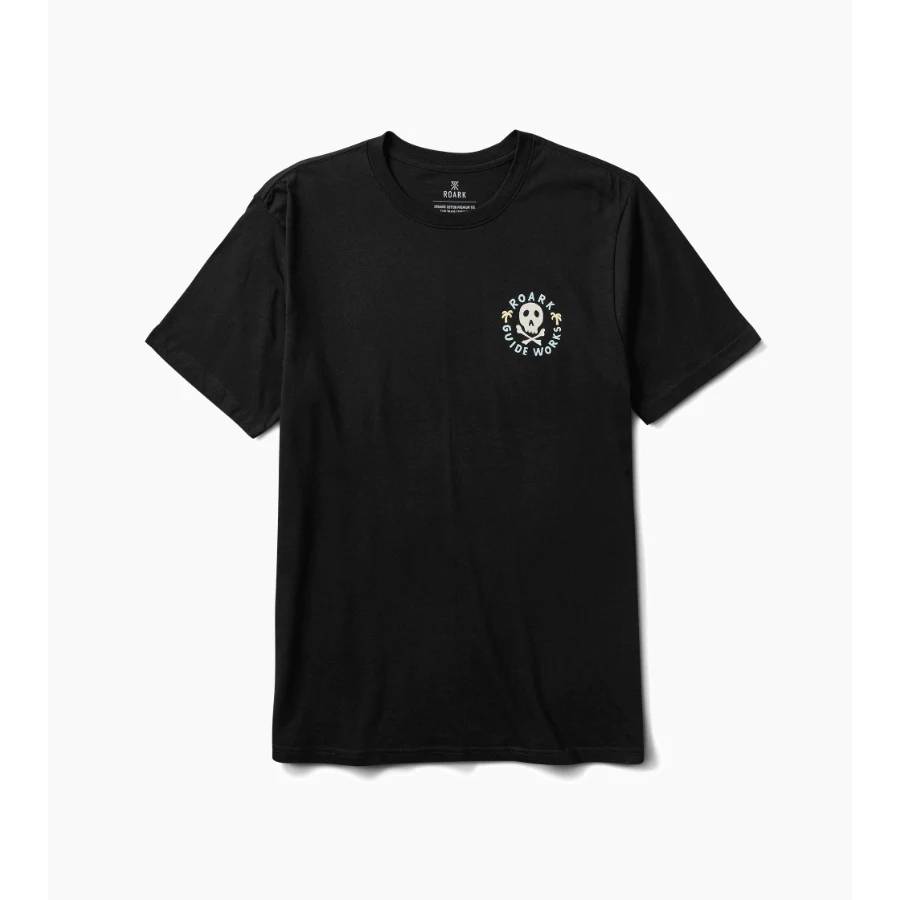 Roark Guideworks Skull Organic T-Shirt - Black
