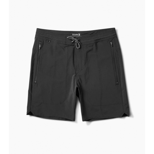 Roark Layover Trail 3.0 18'' Travel Short Packable - Black