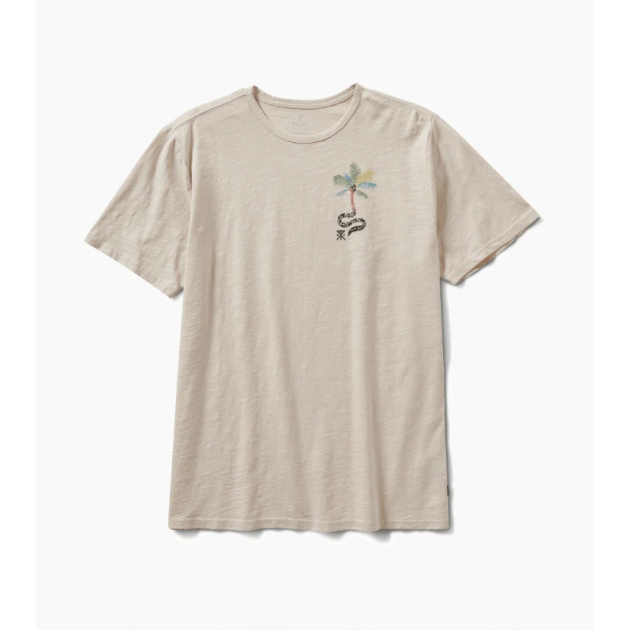 Roark Take a Hike Organic Tee T-shirt - Bone
