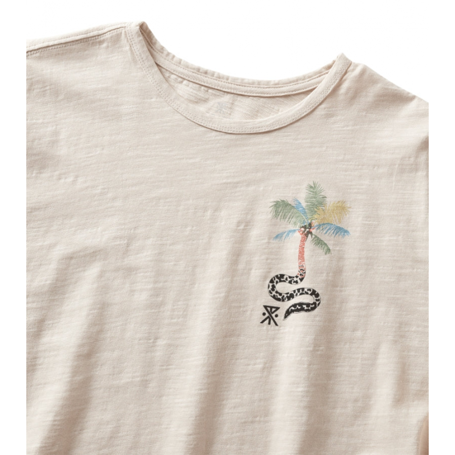 Roark Take a Hike Organic Tee T-shirt - Bone