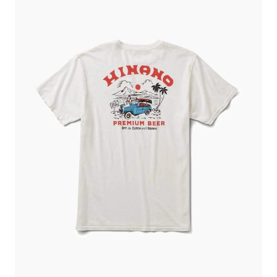 Roark Hinamo Beer Caddy Premium T-Shirt - Off Whit...
