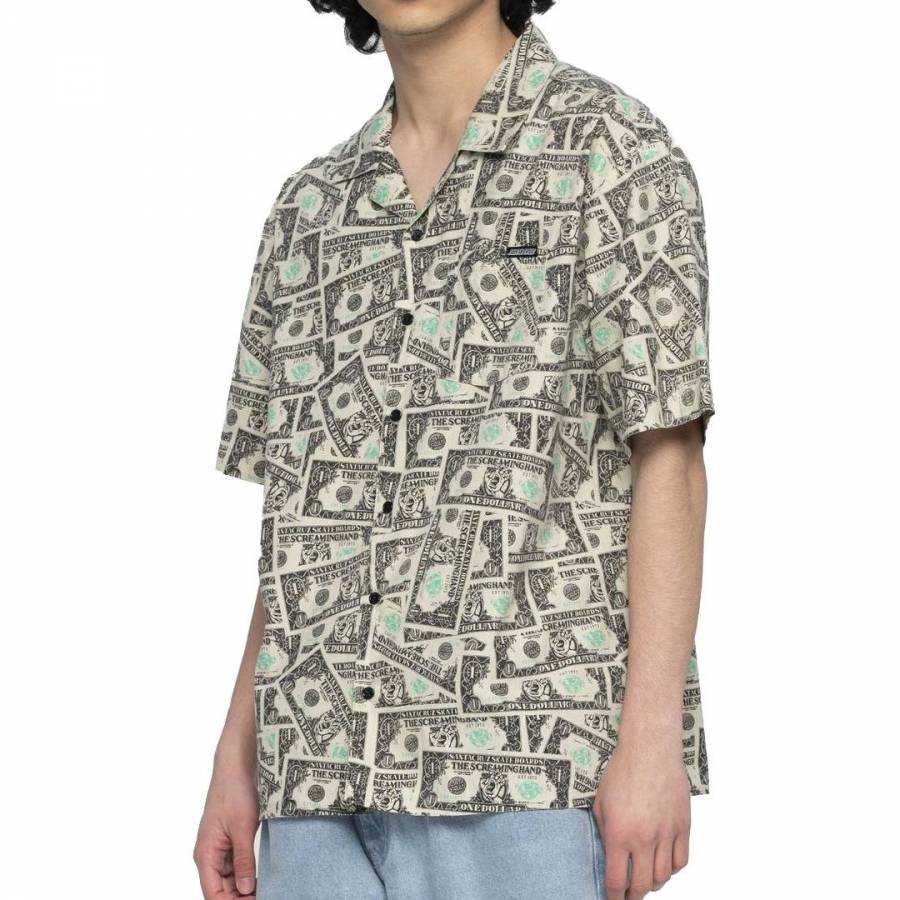 Santa Cruz Mako Dollar Shirt SS Bills - Multicolor