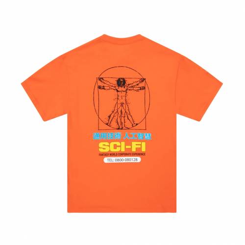 Sci-Fi Fantasy Chain of Being 2 T-Shirt - Orange