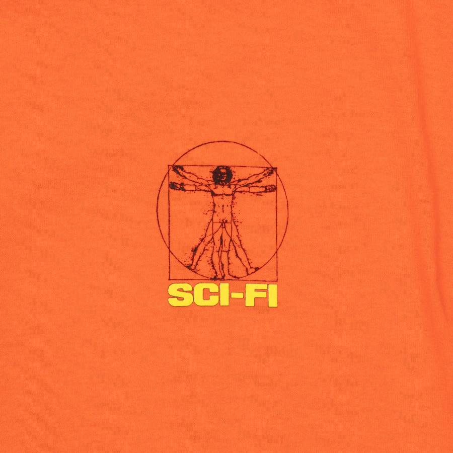 Sci-Fi Fantasy Chain of Being 2 T-Shirt - Orange