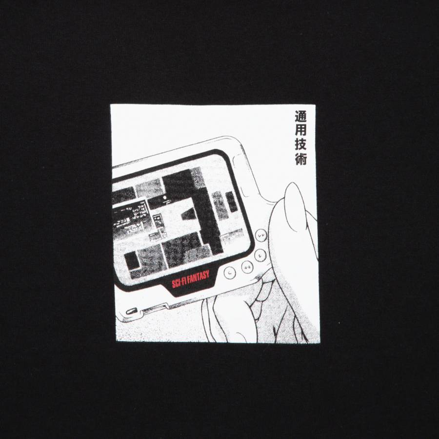 Sci-Fi Fantasy Device T-Shirt - Black