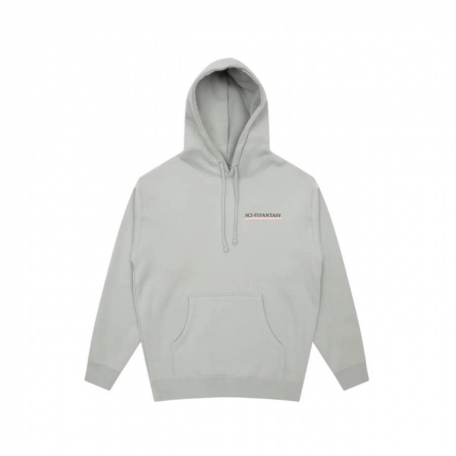 Sci-Fi Fantasy Industrial Hoodie - Sage