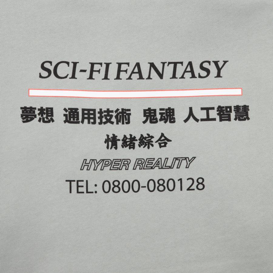 Sci-Fi Fantasy Industrial Hoodie - Sage