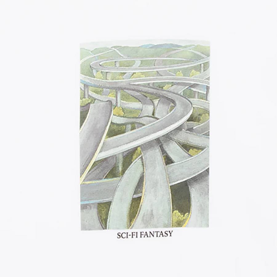 Sci-Fi Fantasy Freeway T-Shirt - White