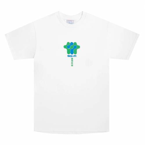 Sci-Fi Fantasy Business Model T-Shirt - White