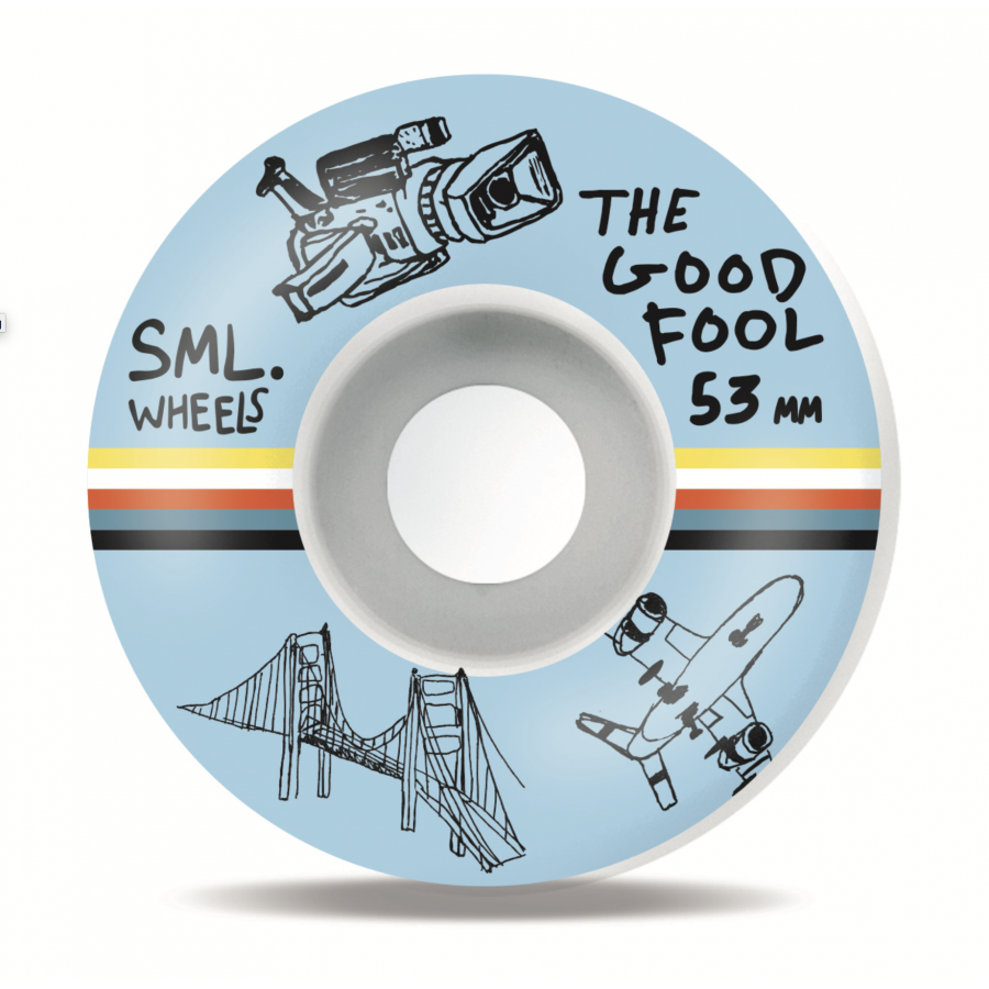 SML Wheels V-Cut The Good Fool Wheel - 53mm 99a