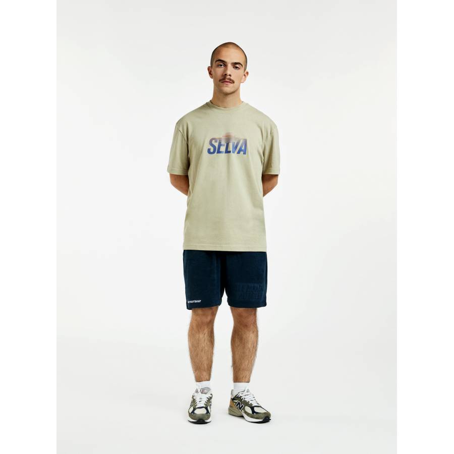 Selva Sunset Gradient T-Shirt - Beige